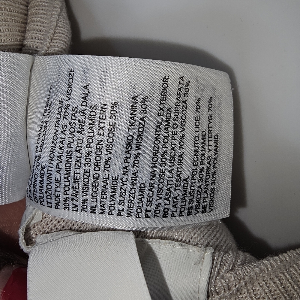 H&M Ribbed Cropped Strech Pant - Picture 4 of 9
